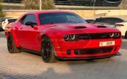 Dodge Challenger RT V8 Red Rental In Dubai