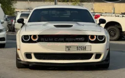 Dodge Challenger RT V8 White Rental In Dubai