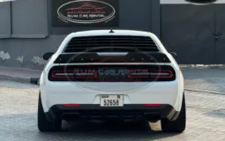 Dodge Challenger RT V8 White Rental In Dubai