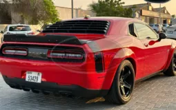 Dodge Challenger RT V8 Red Rental In Dubai