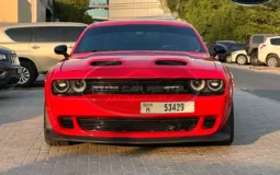 Dodge Challenger RT V8 Red Rental In Dubai