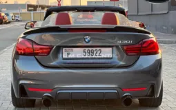 BMW 430I M-Kit Convertible Rental In Dubai